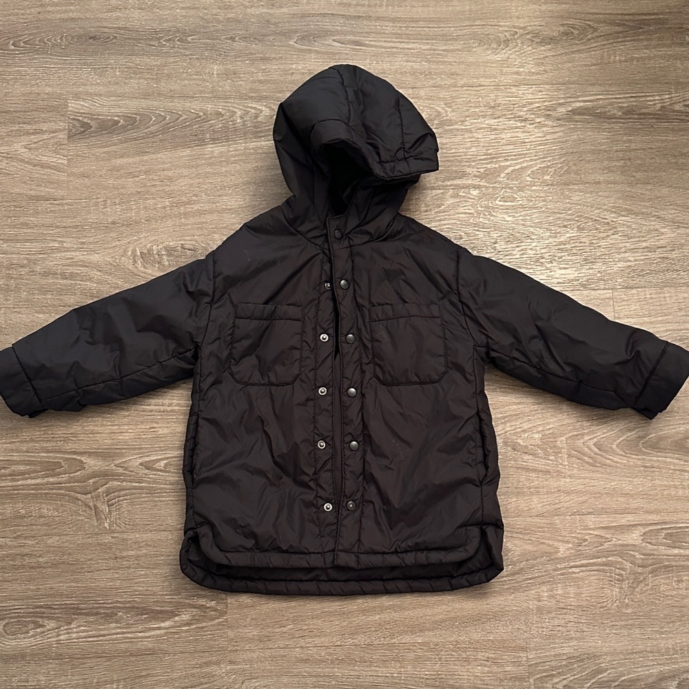 Zara Kids Black Puffer Jacket
